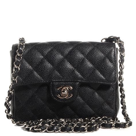 chanel mini 7 square caviar|Mini Bags .